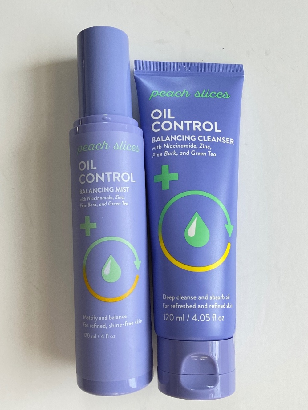 Peach & Lily Peach Slices Oil‎ Control Beauty Bundle NEW
